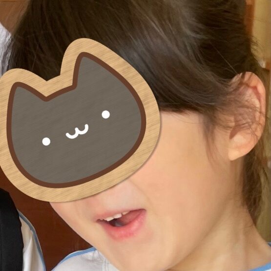 ファムズベビー使用後の娘